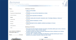 Desktop Screenshot of fernave.pt